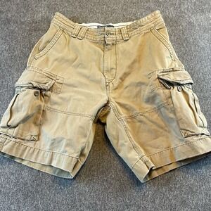 Polo Jeans‎ Company Ralph Lauren Mens 34 Beige Utility Cargo Military Surplus